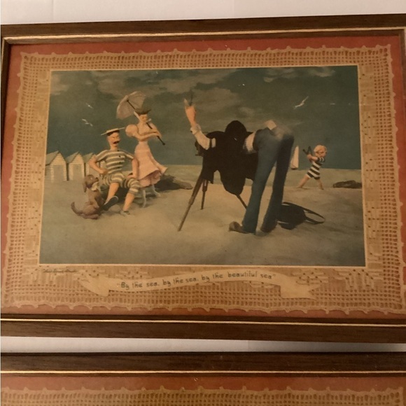 Vtg  The Gay Nineties Set of 4 Picture Frames - Picture 5 of 14